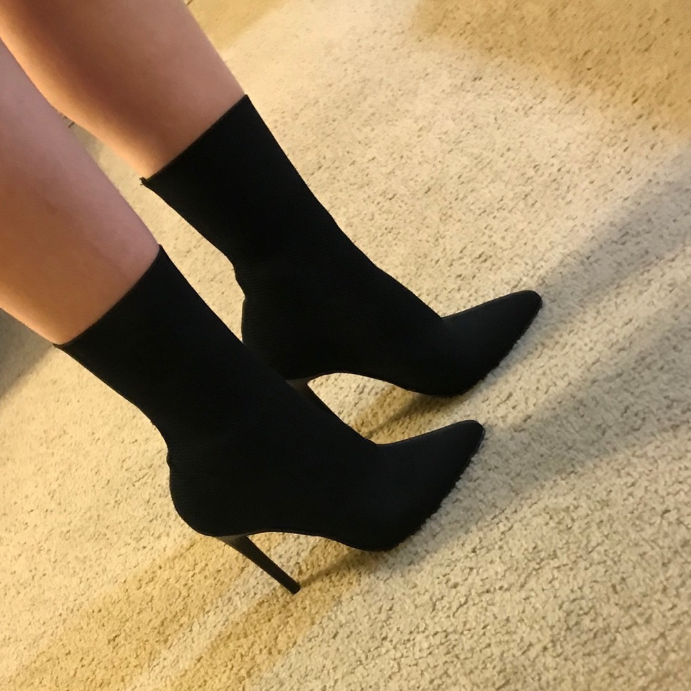 Steve Madden “Century” sock bootie